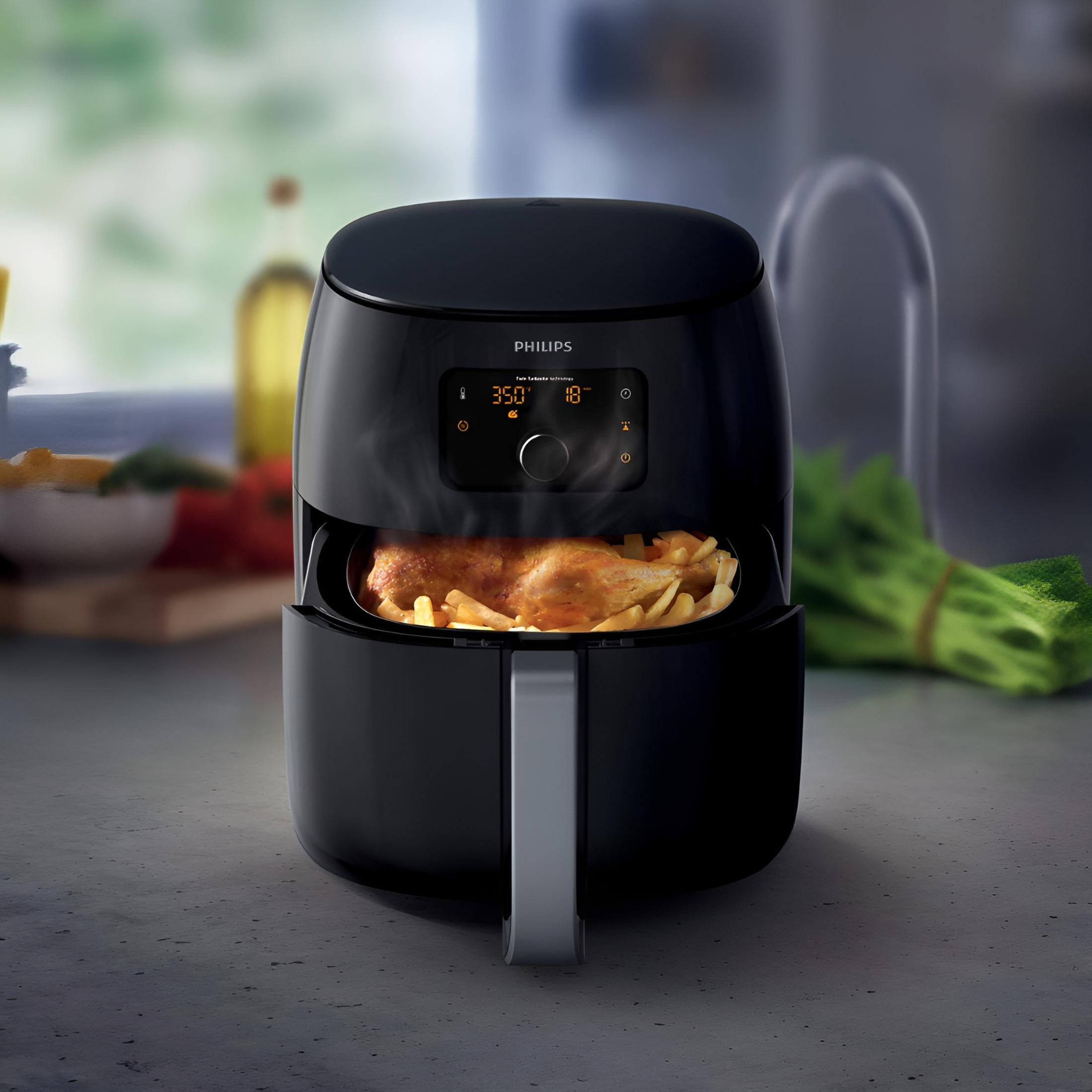 Philips Premium Airfryer XXL 6.6 Qt (HD9650/96)