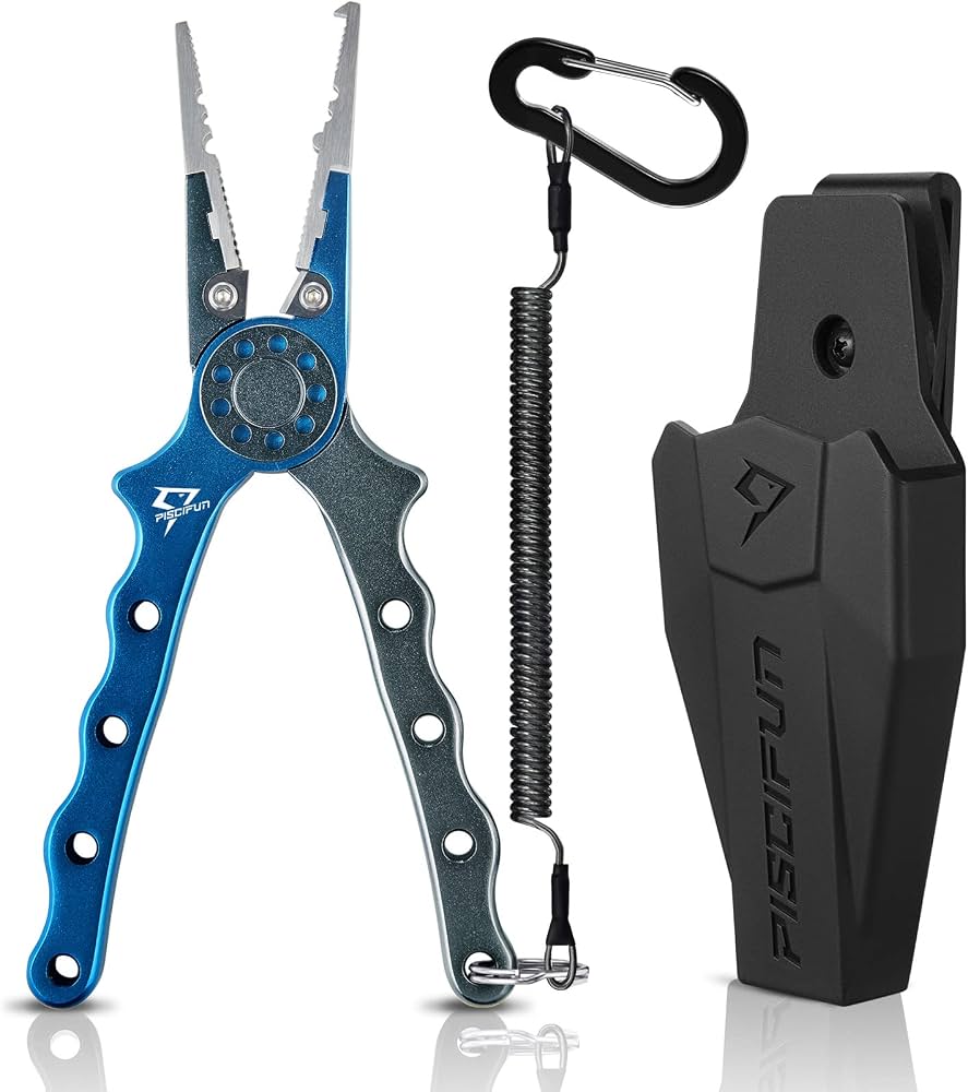 Piscifun Fishing Pliers with Braid Cutter
