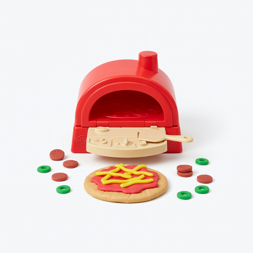 Play-Doh Kitchen Creations Pizza Oven Mud Food Playset