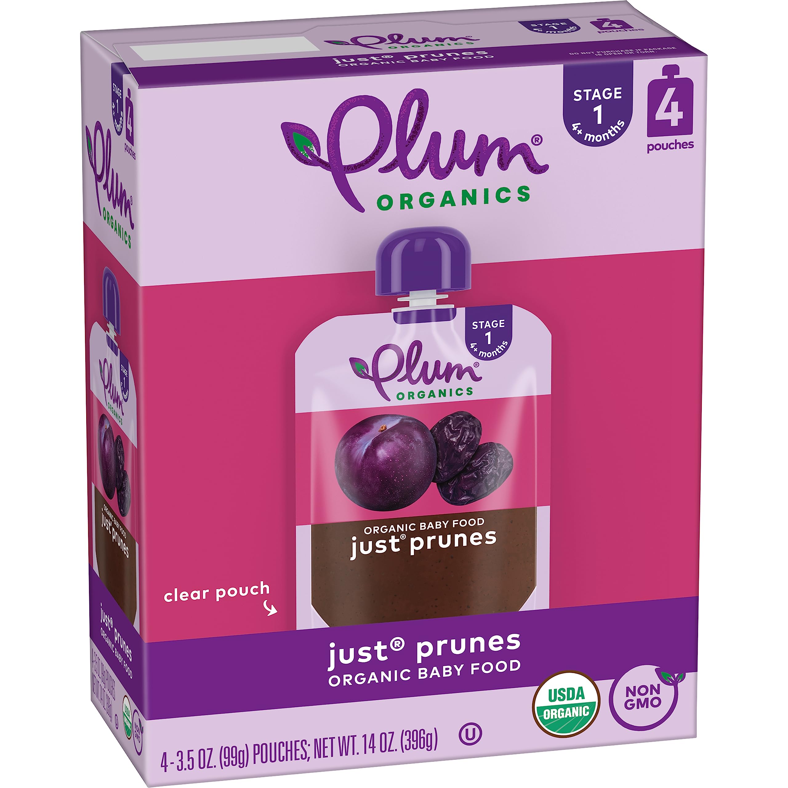 Plum Organics Prunes Baby Food