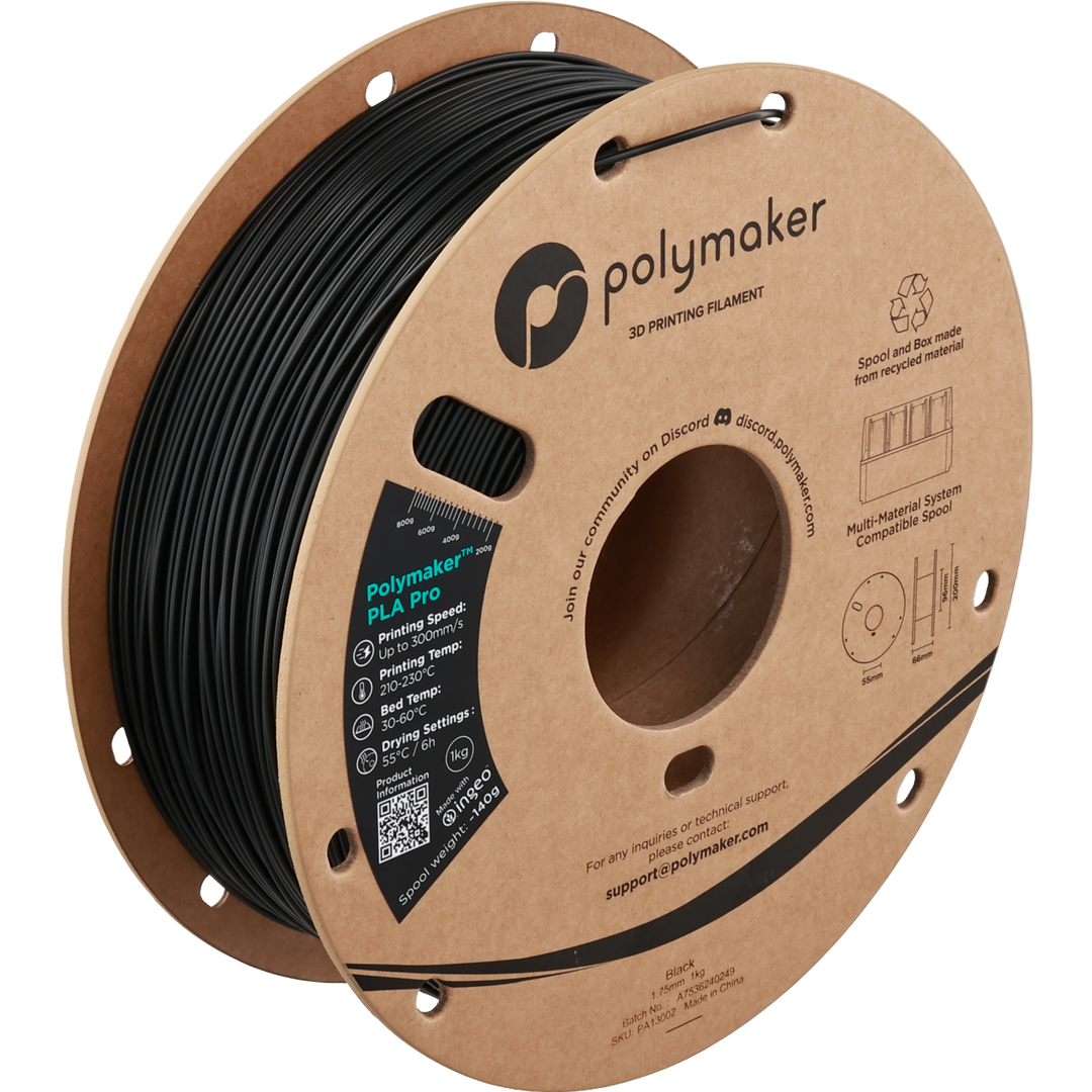 Polymaker PolyLite PLA Pro 1.75mm 1KG, Tough & Fast