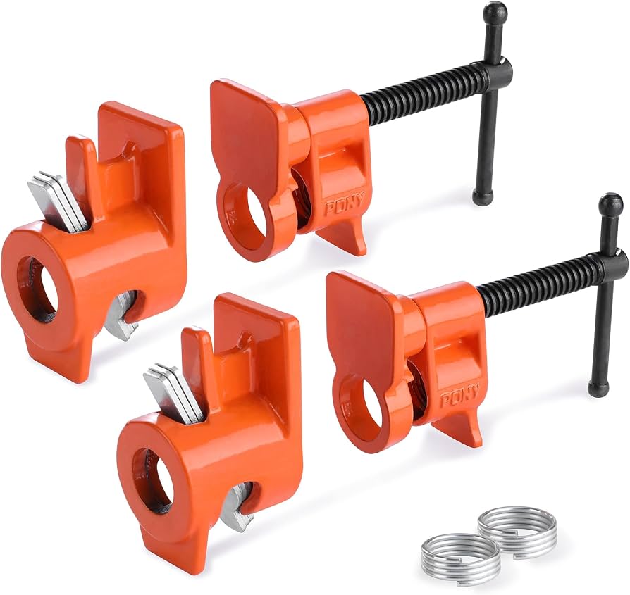 Pony 52-800 8-Inch Clamp (2-Pack)