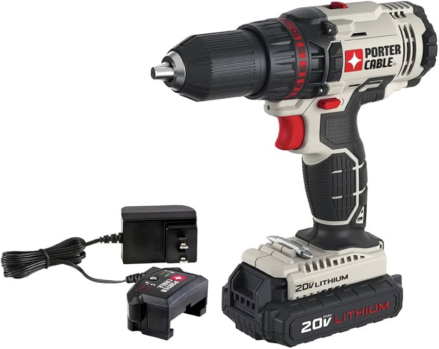 Porter-Cable PCC601LA 20V MAX 1/2" Drill/Driver Kit