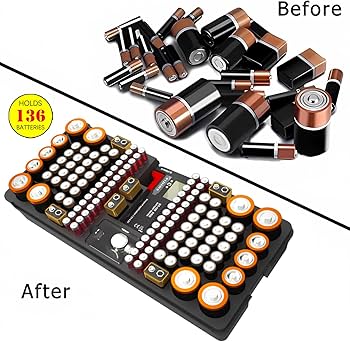 Portwest Battery Storage Organizer Case