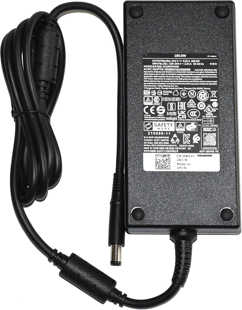PowerHOOD 180W AC Charger for Dell Alienware