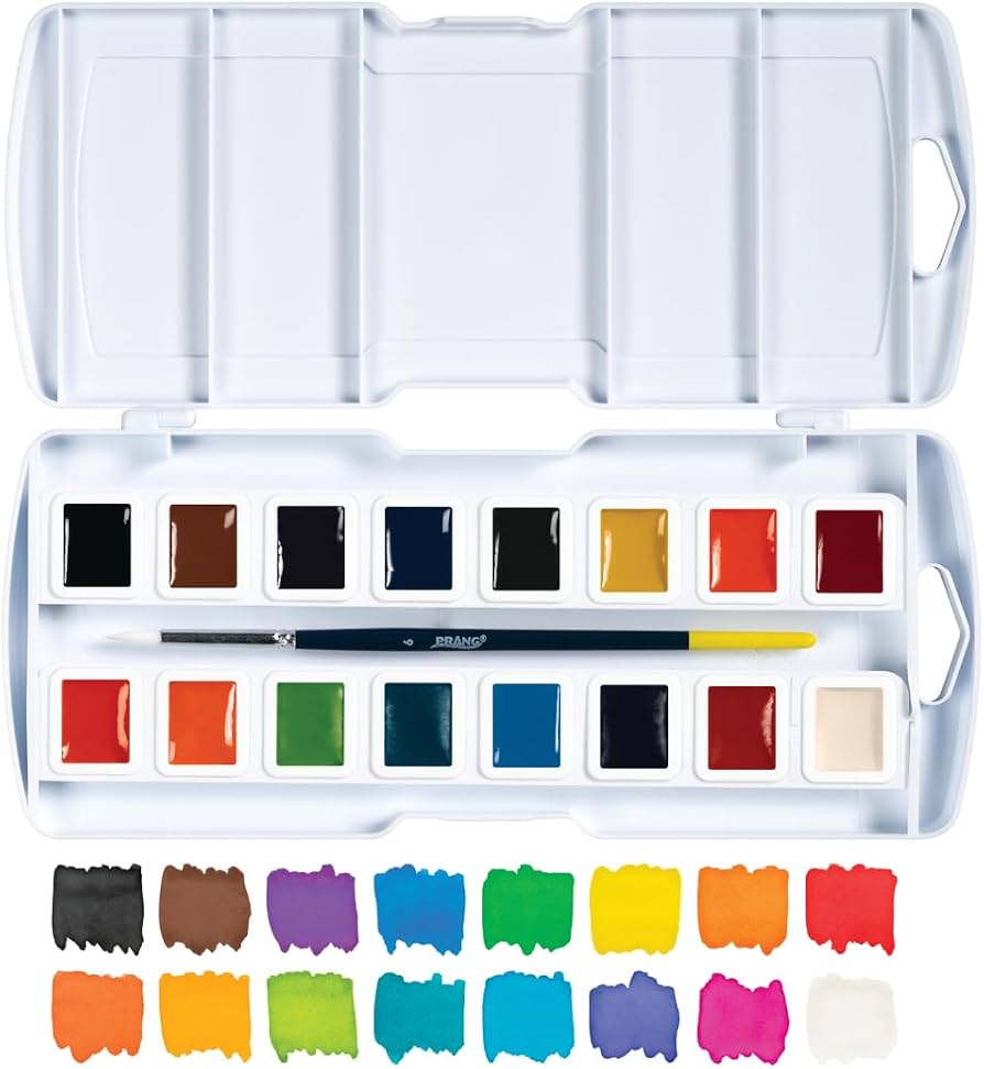 Prang 16-Pan Watercolor Set