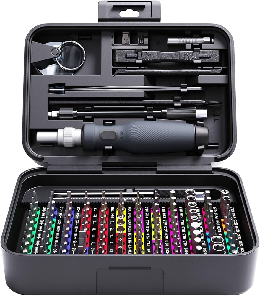 Precision Screwdriver and Repair Toolkit