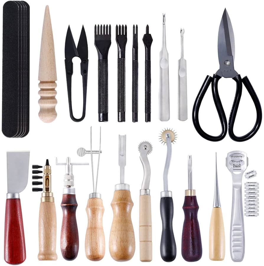 Professional Leather Stamping Tools Set 40pcs