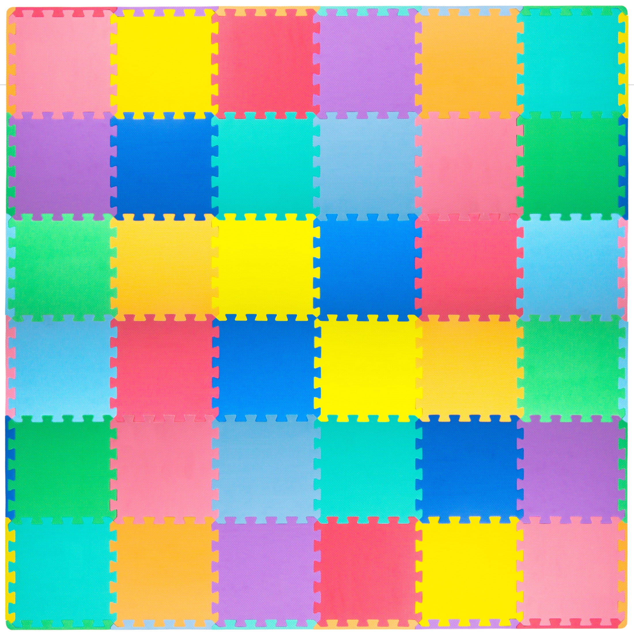 ProSource Kids Super Soft Non-Toxic Foam Play Mats