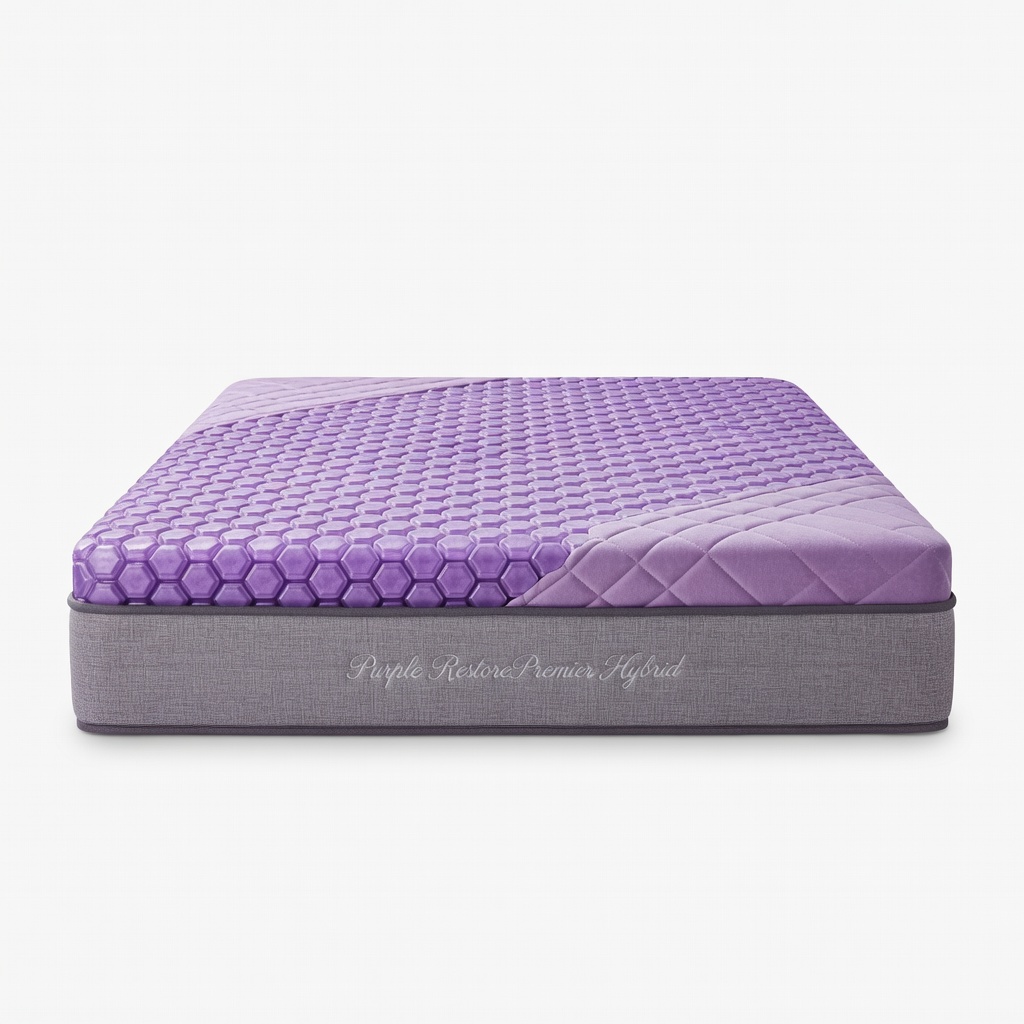 Purple RestorePremier Hybrid Mattress (Queen)