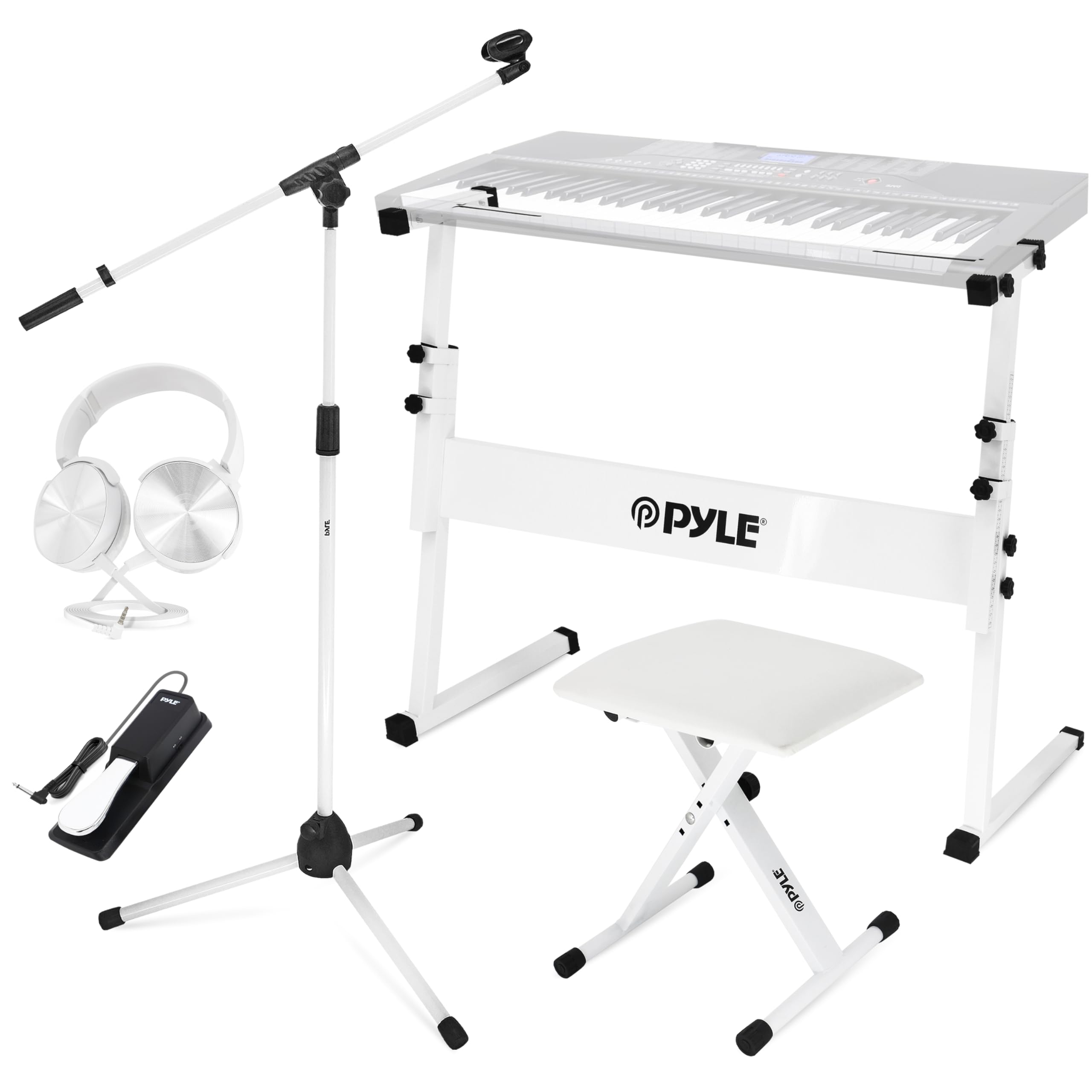 Pyle Adjustable X-Style Keyboard Stand