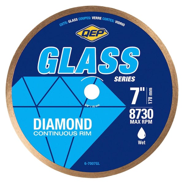 QEP 10920Q 7-Inch Continuous Rim Diamond Blade