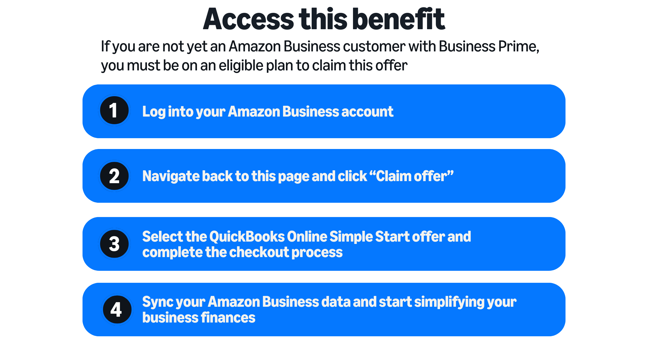 QuickBooks Online (subscription via Amazon)
