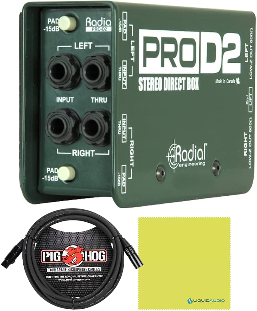 Radial ProD2 Stereo DI Box