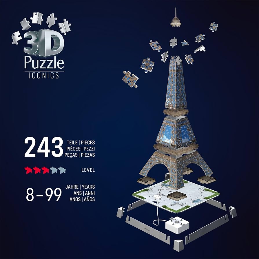 Ravensburger 3D Puzzle (e.g., Eiffel Tower)