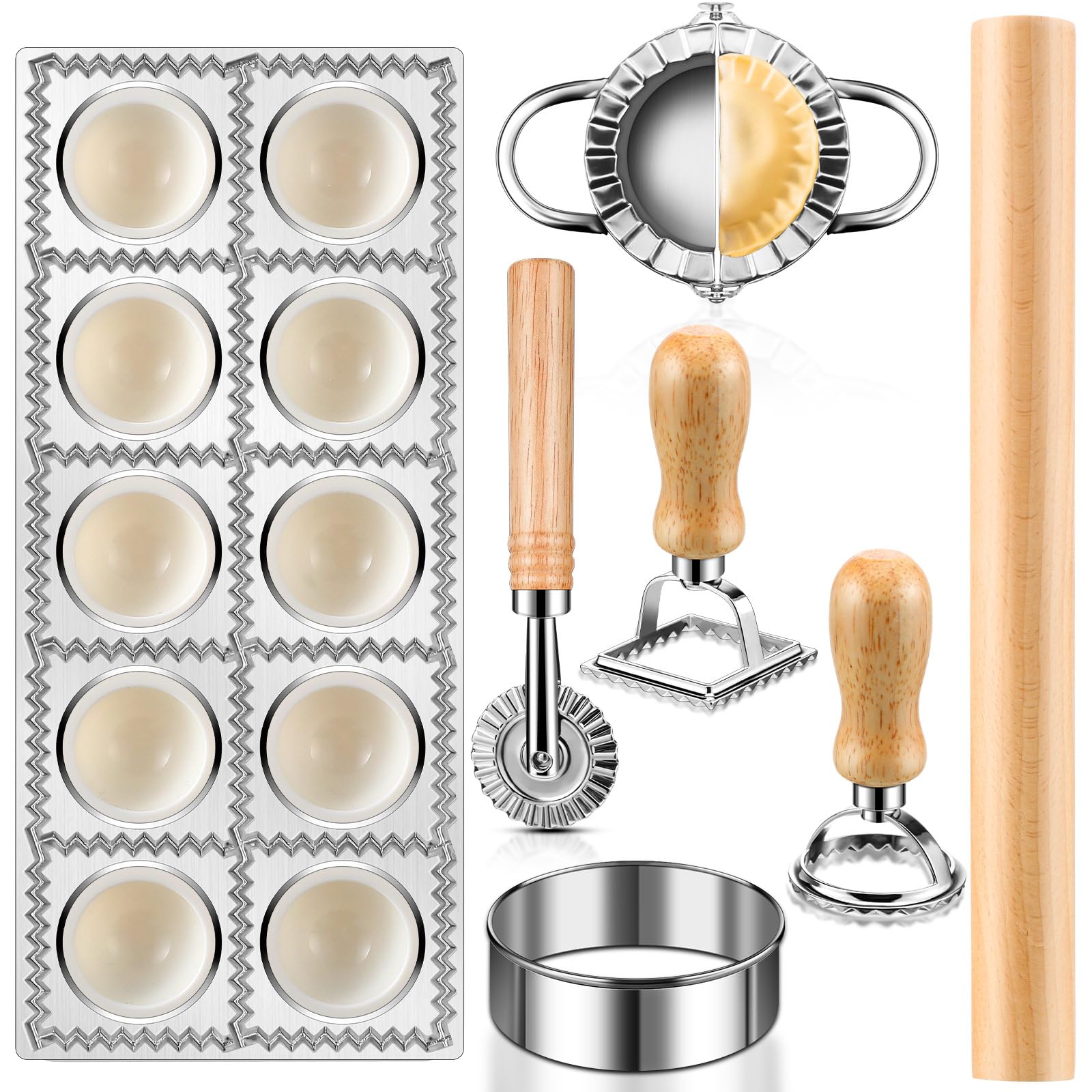 Ravioli Mold and Cutter Set