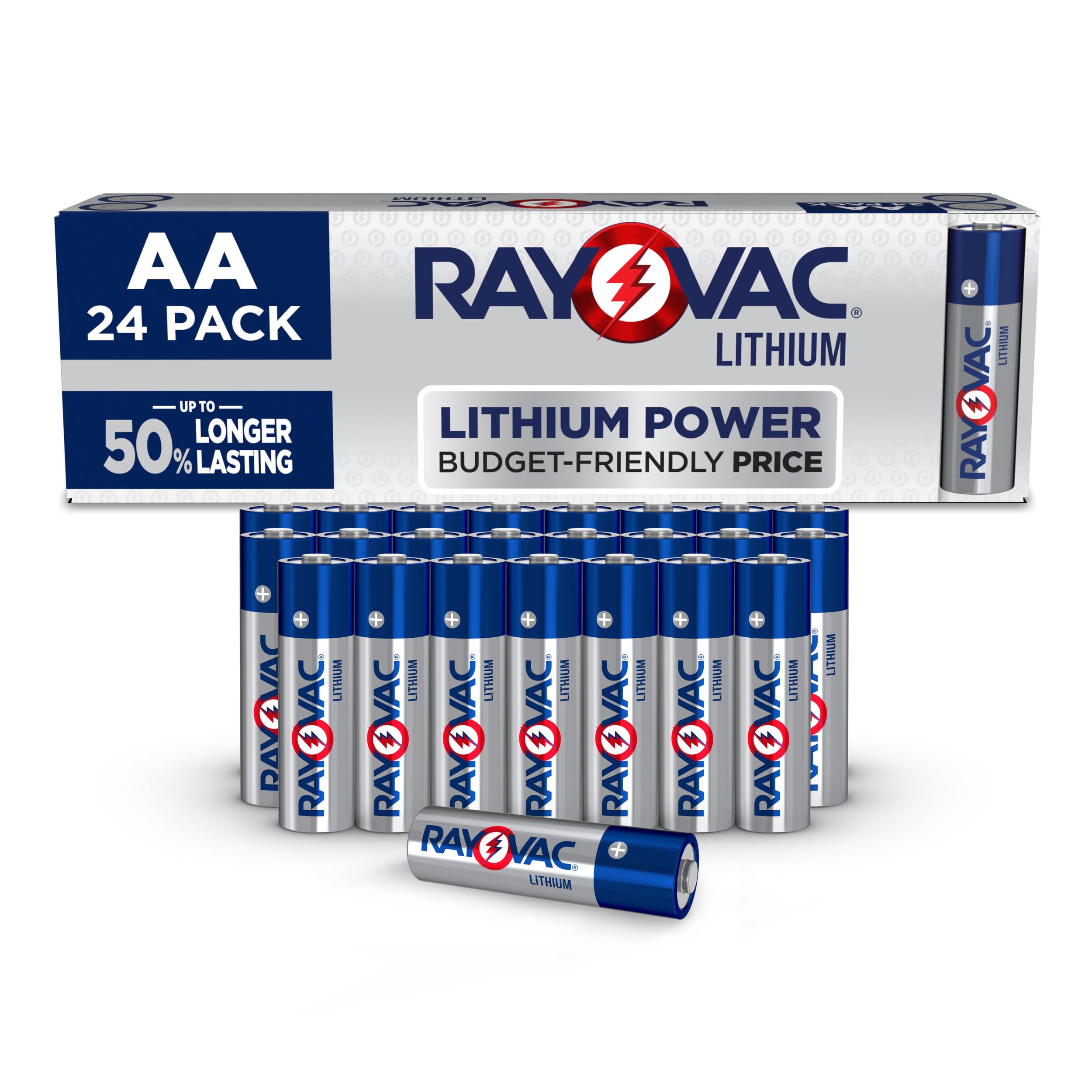 Rayovac Lithium AA Batteries, 10 Count