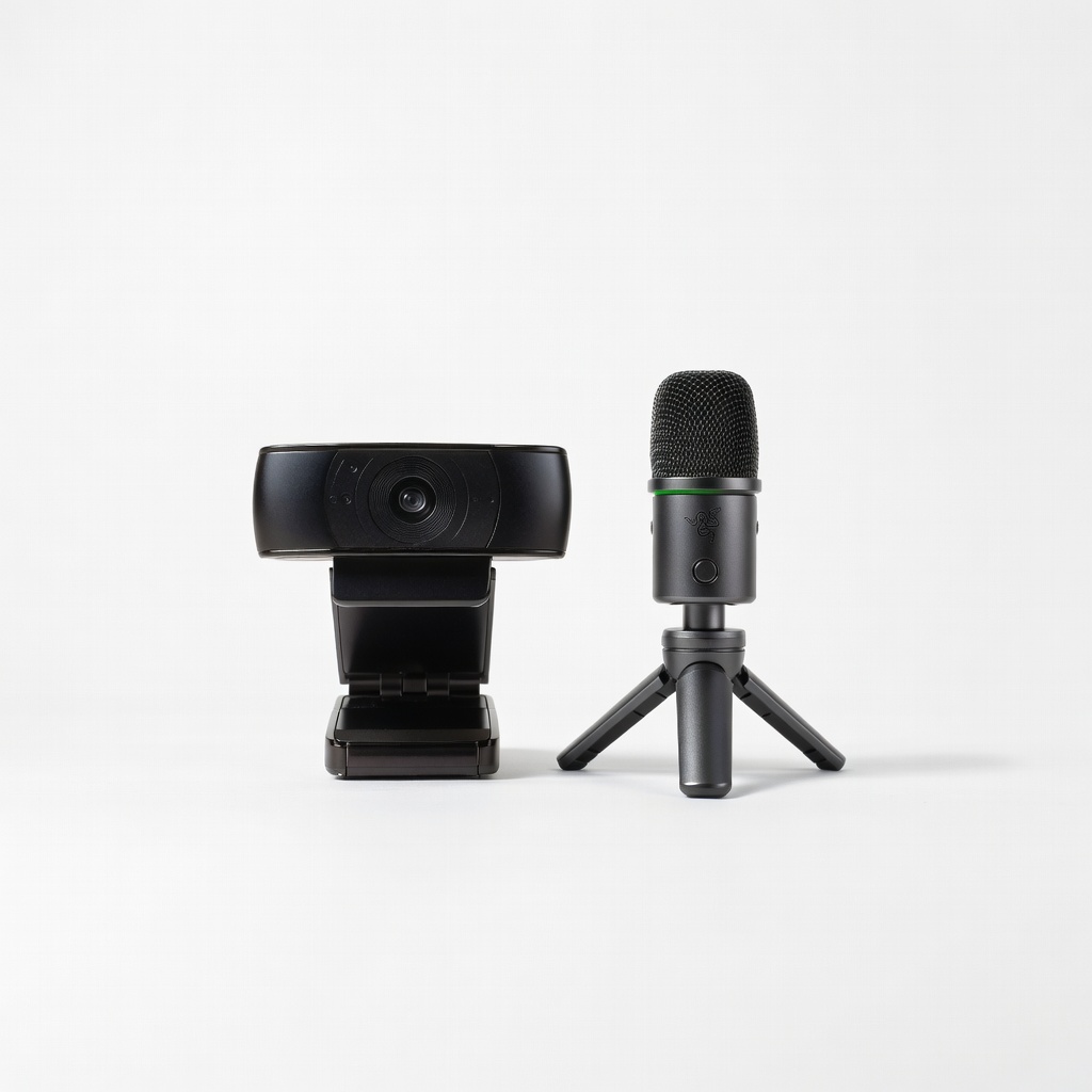 Razer Kiyo Pro 1080p Webcam with Seiren Mini Microphone Bundle
