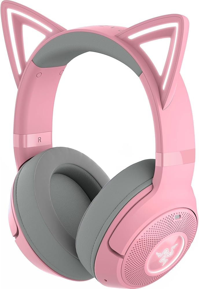 Razer Kraken Kitty V2 USB Gaming Headset - Pink
