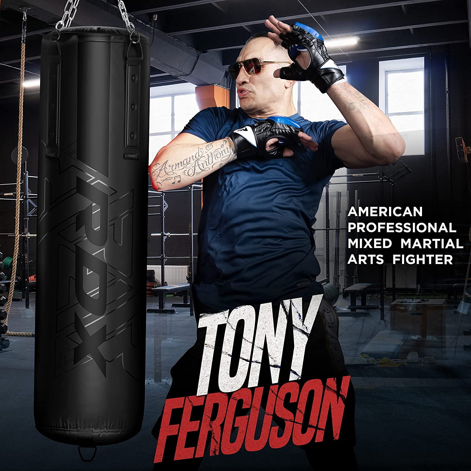 RDX 4ft Maya Heavy Bag Boxing Punch Bag