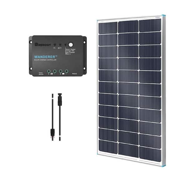 Renogy 100W Monocrystalline Solar Panel