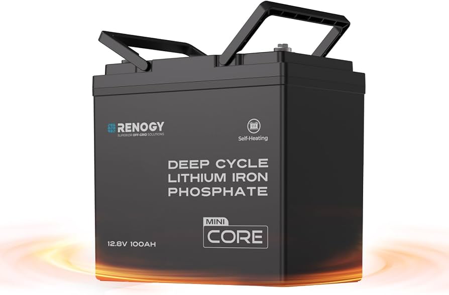 Renogy 12V 100Ah LiFePO4 Battery
