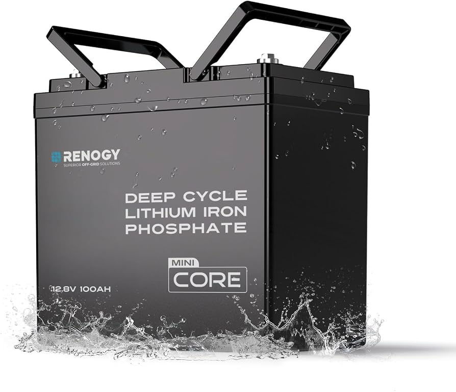 Renogy 12V 100Ah LiFePO4 Deep Cycle Battery