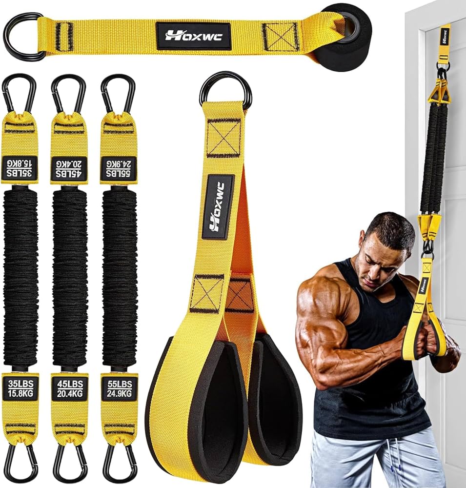 RENPHO Resistance Bands Set with Handles, Door Anchor