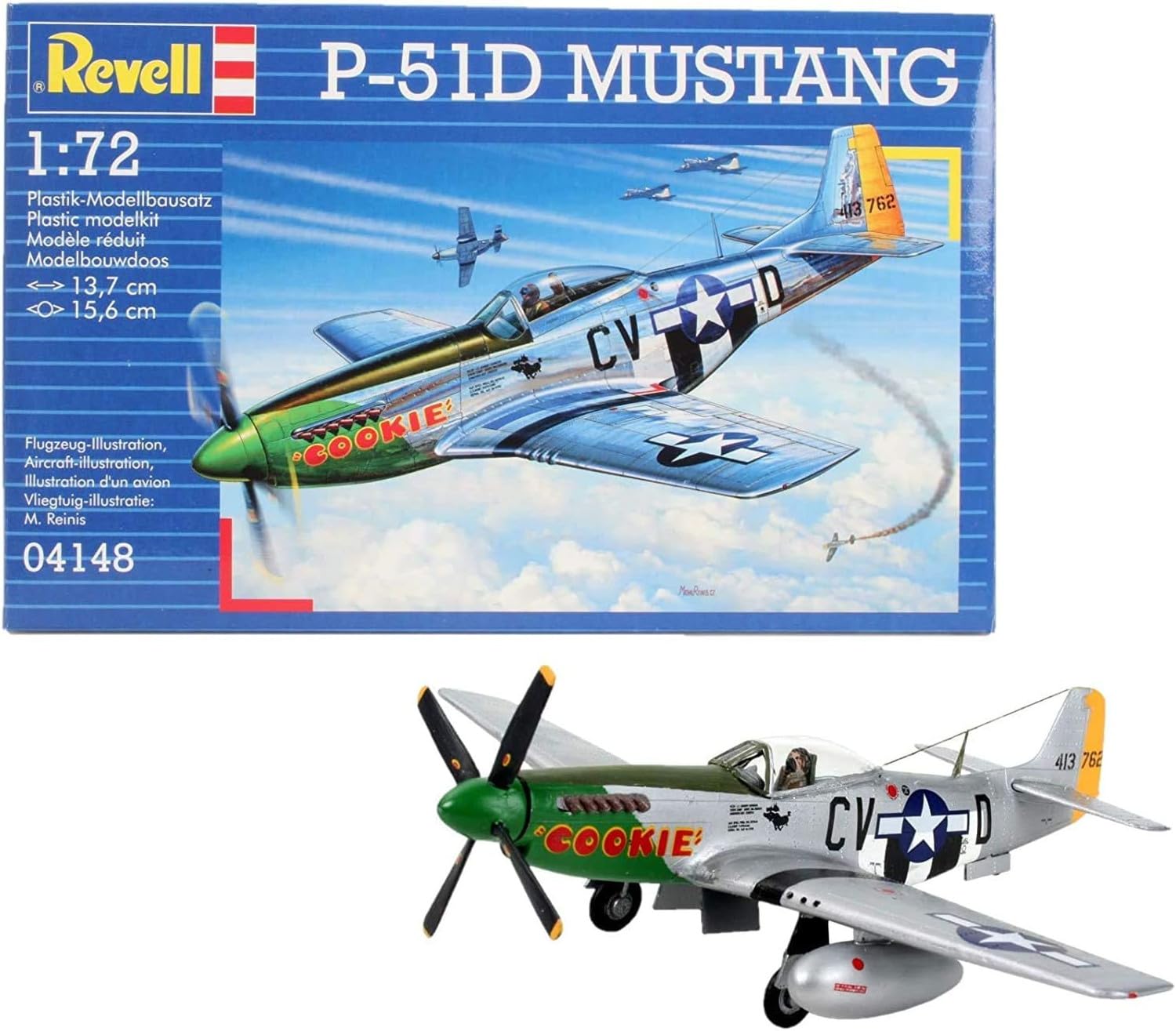Revell Easy-Click 80-4568 P-51D Mustang Model Kit