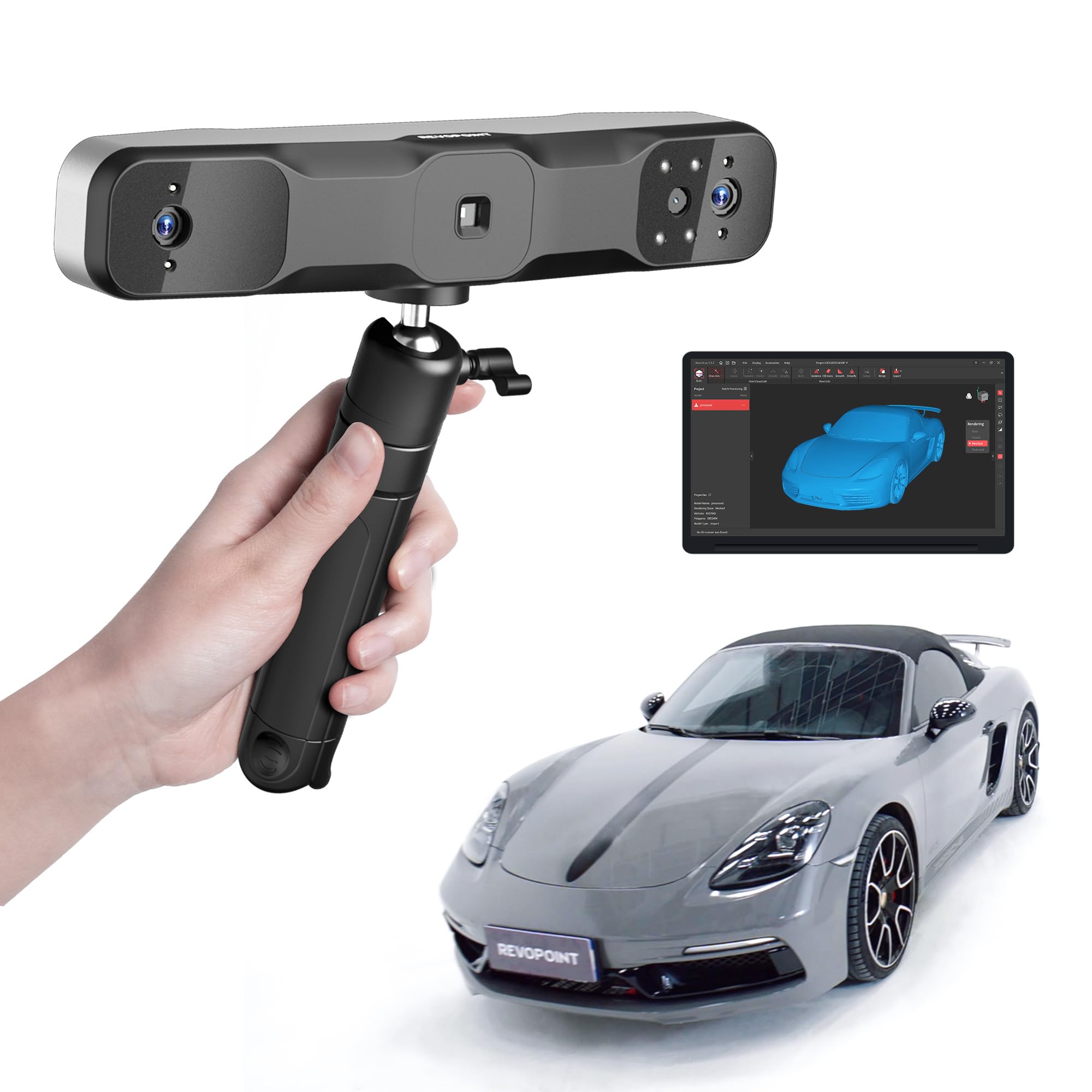 Revopoint RANGE 2 Blue Laser 3D Scanner
