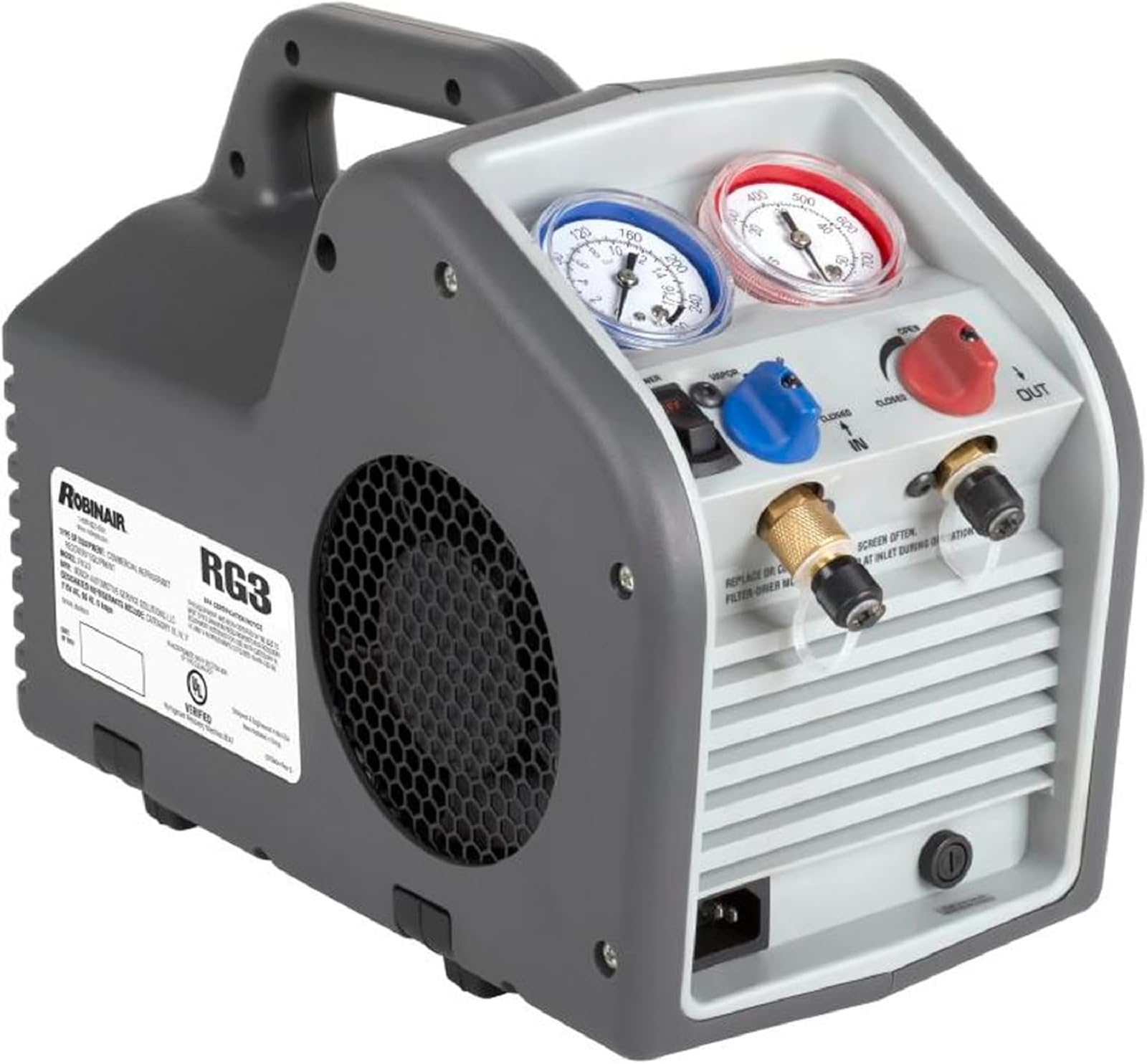 Robinair RG3 Twin Refrigerant Recovery Machine