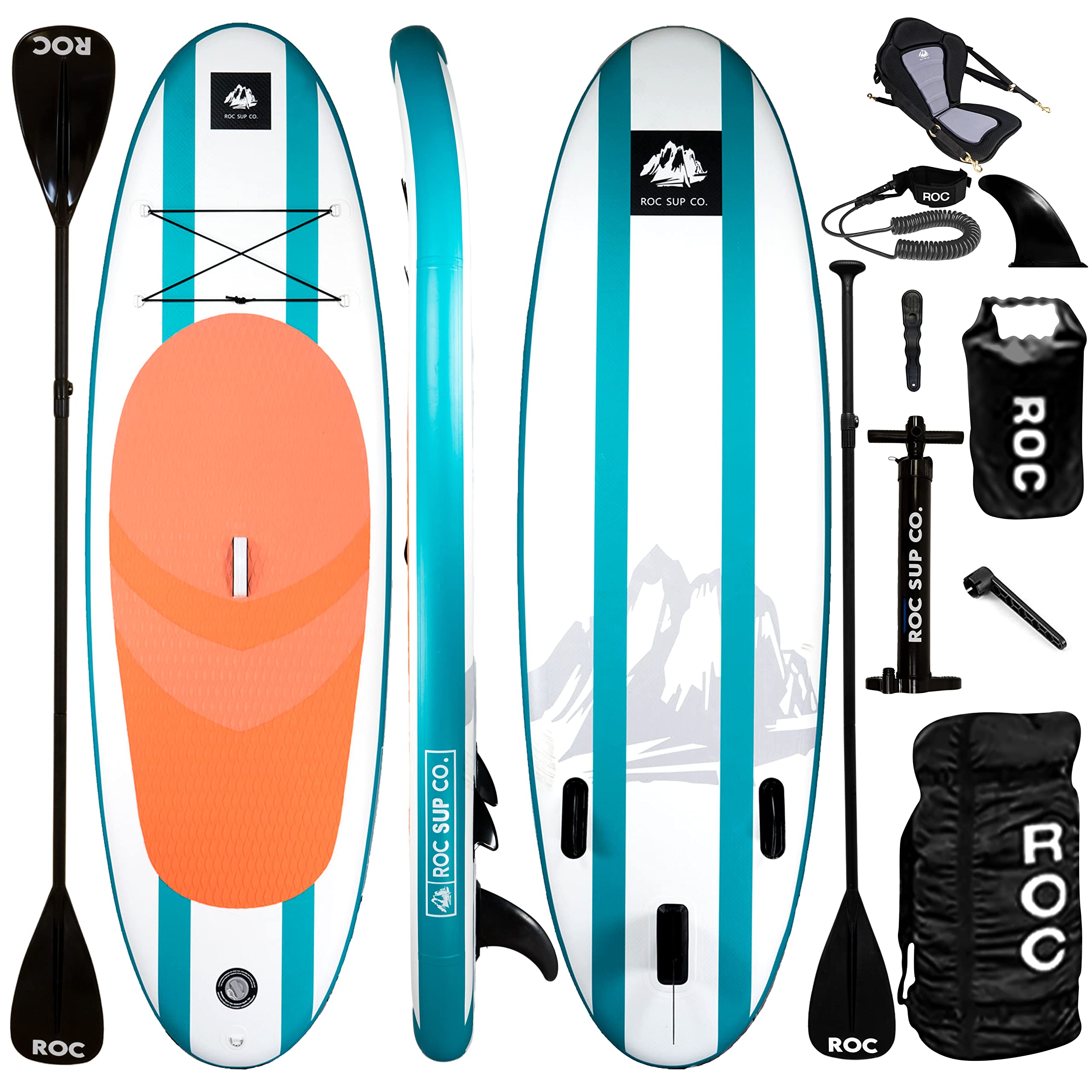 Roc Inflatable Stand Up Paddle Board 10'10"