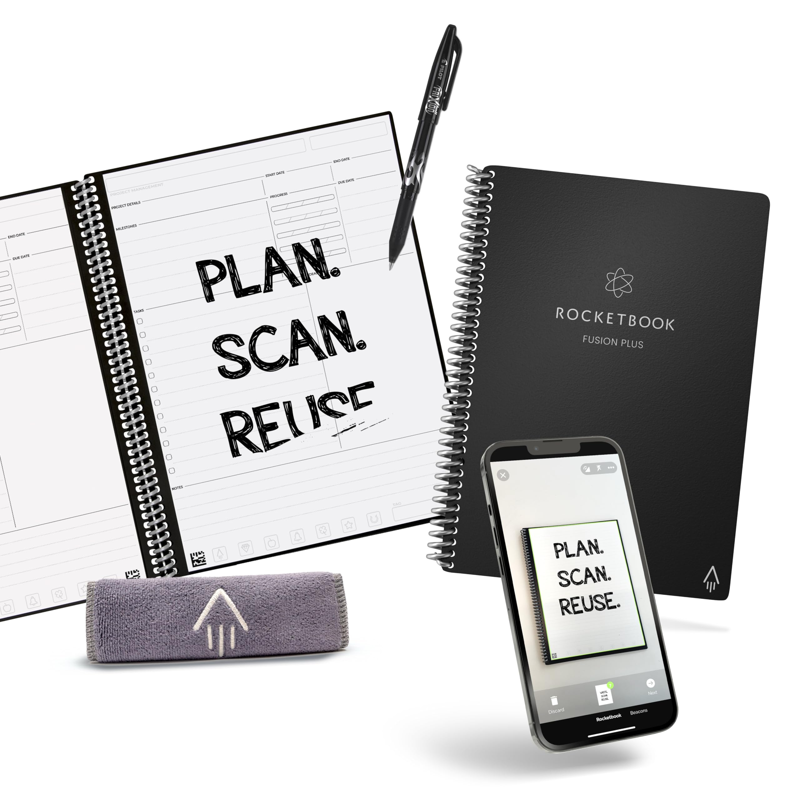 Rocketbook Fusion Smart Reusable Notebook