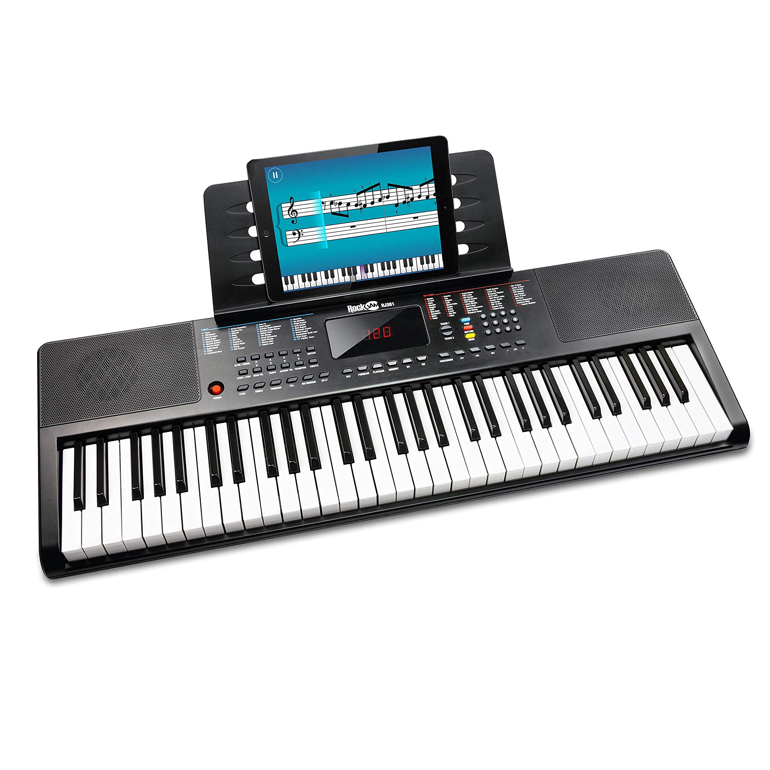 RockJam 61 Key Digital Piano Keyboard