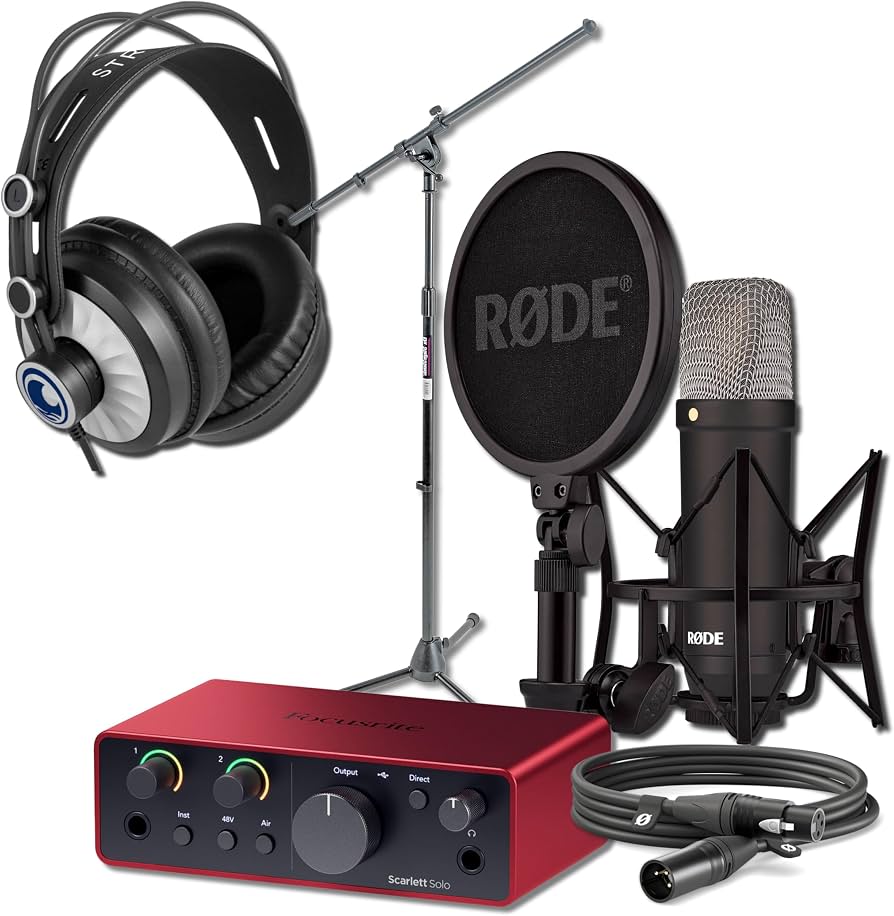 Rode NT1 Complete Vocal Recording Bundle