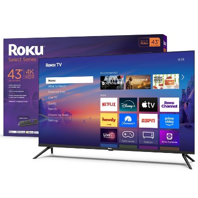 Roku 43-inch Select Series 4K UHD Smart Roku TV (2026)