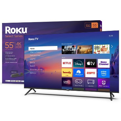 Roku 55-inch Select Series 4K UHD Smart TV (55R6K5, 2026 Model)