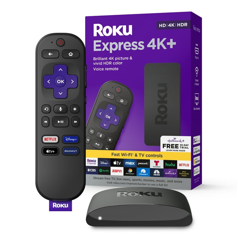 Roku Express 4K+ Streaming Device