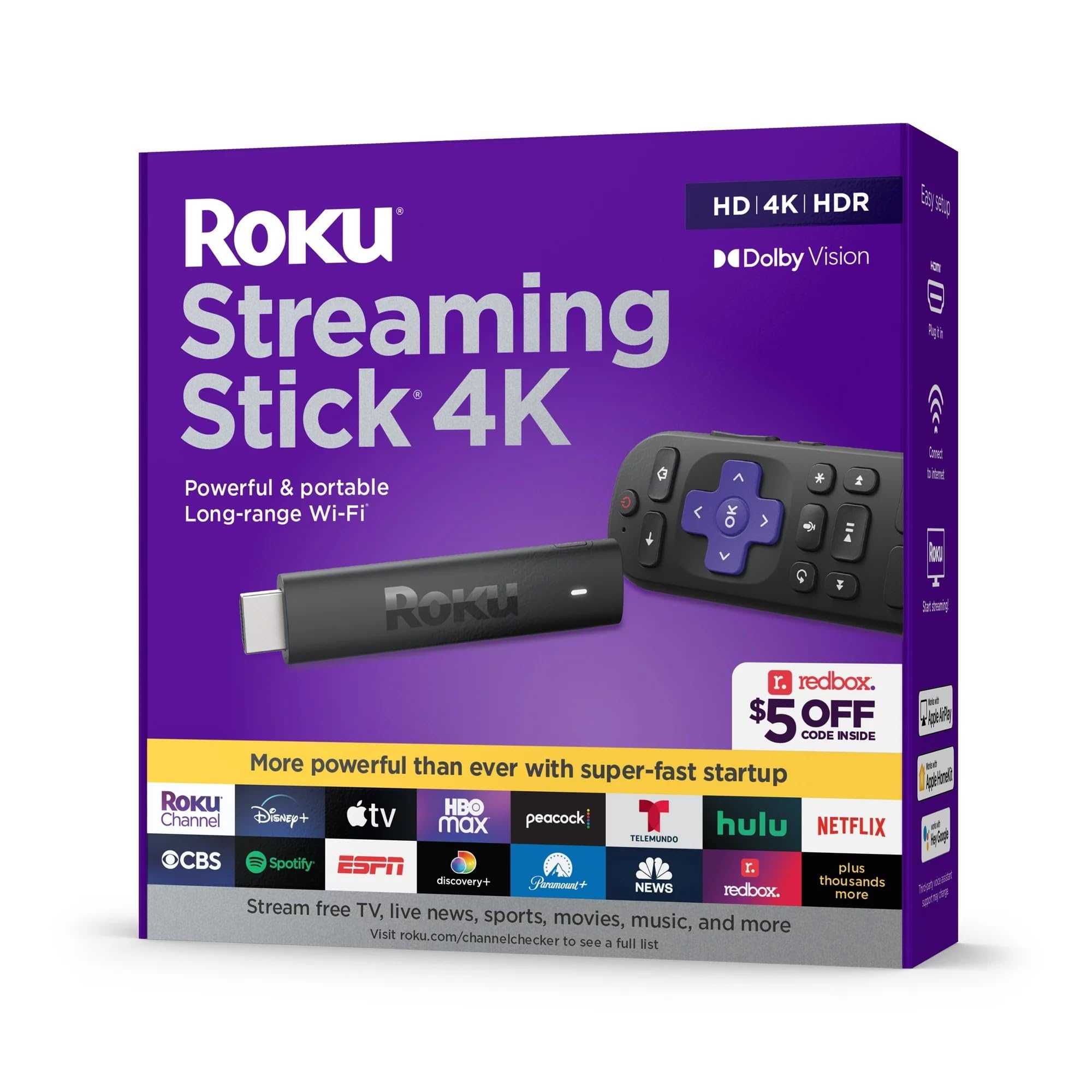 Roku Streaming Stick+ 4K HDR