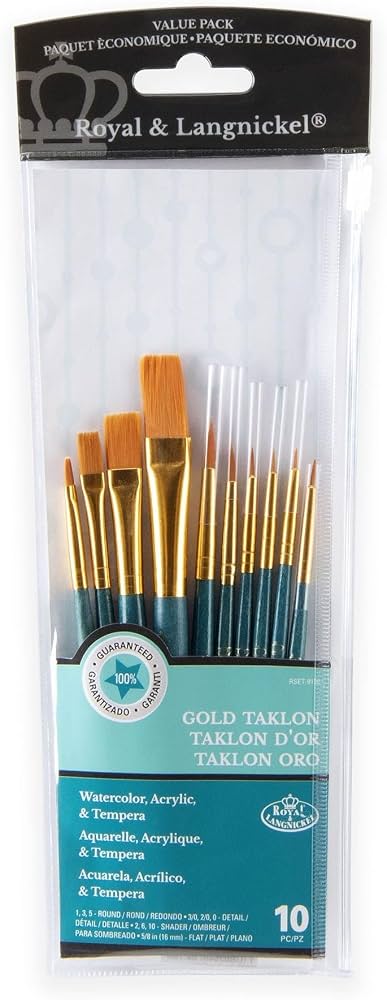 Royal & Langnickel Brush Set, 10-Piece