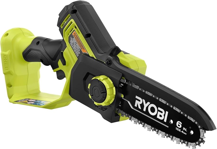 RYOBI 18V ONE+ 14-Inch Cordless Battery Chain Saw