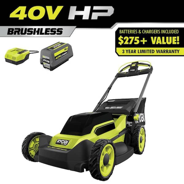 Ryobi 40V HP Brushless Mower