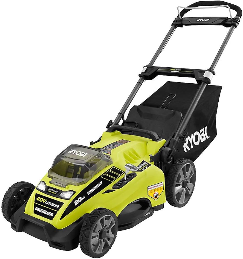 Ryobi RY40180 21-Inch 40V Self-Propelled Mower