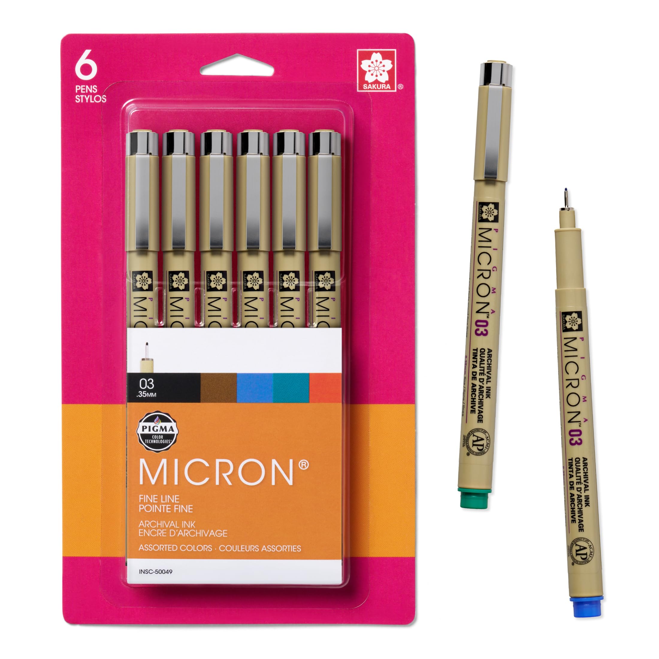 Sakura Pigma Micron Pen Set (03 sizes)