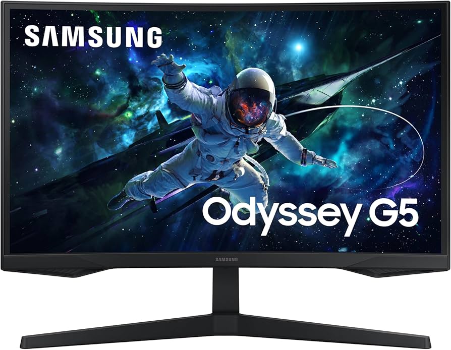 Samsung 27-inch Odyssey G55C Curved Gaming Monitor