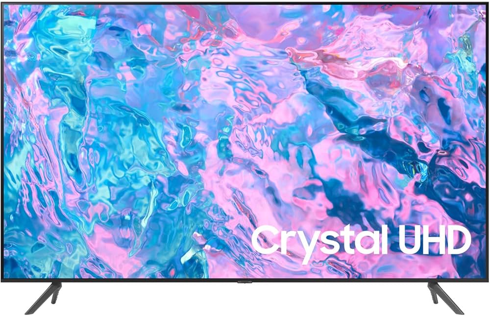 Samsung 43-Inch Class Crystal UHD 4K Smart TV (UN43CU7000FXZA)