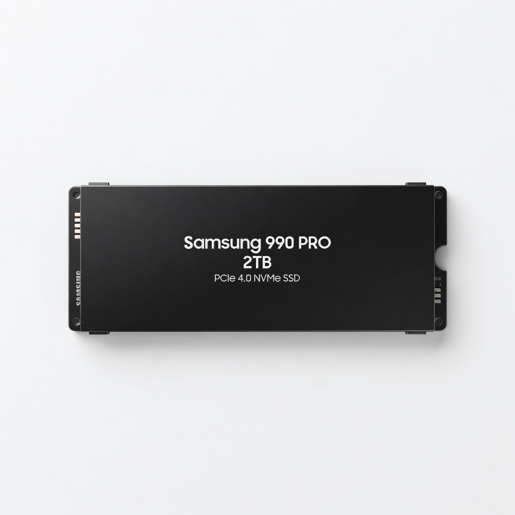 Samsung 990 PRO 2TB PCIe 4.0 NVMe SSD with Heatsink