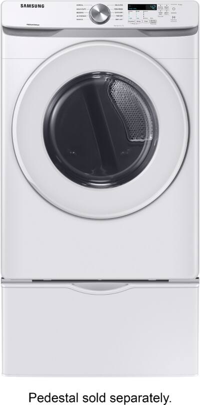 Samsung DVE45T6000W 7.4 Cu. Ft. Electric Dryer