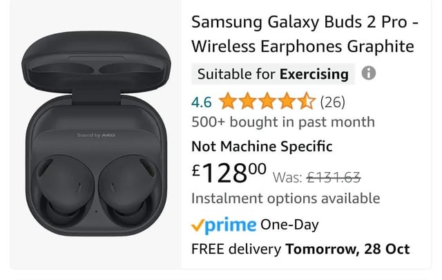 Samsung Galaxy Buds2 (Non-Pro) - Budget Alternative
