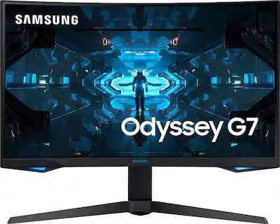 Samsung Odyssey G7 (LC27G75T) 27-inch QHD 240Hz Curved Gaming Monitor